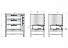 Хлебопекарная ярусная печь ХПЭ-750/3С (нержавеющая облицовка, стеклянные дверки) - фото №3 - sm